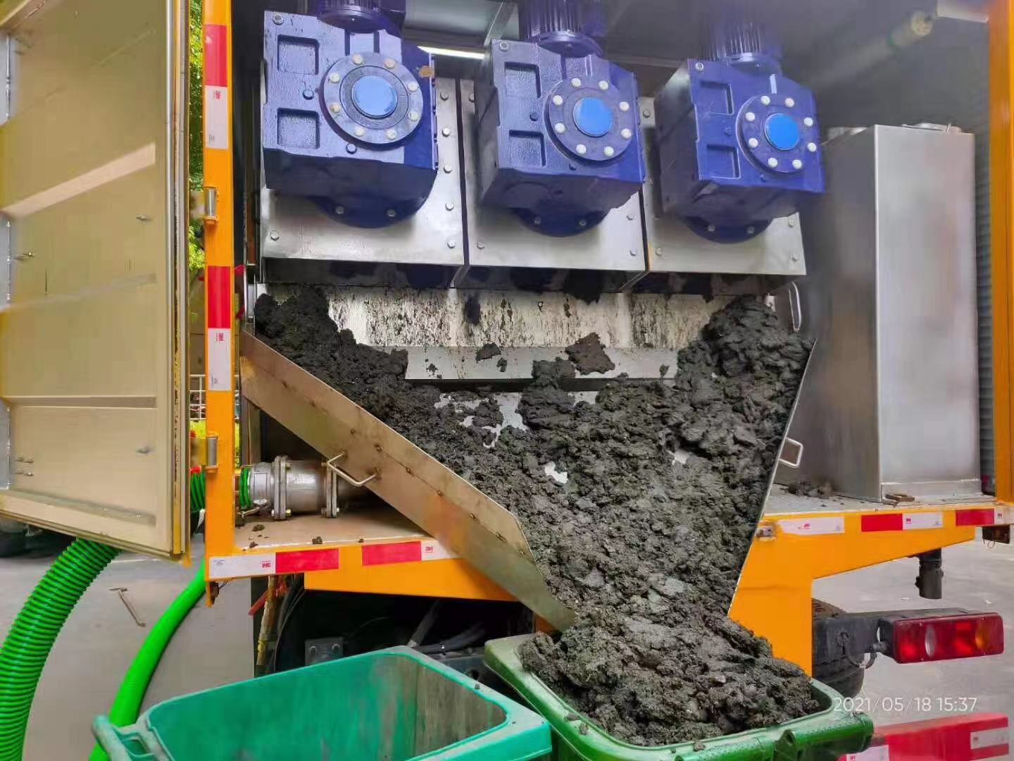 海西化粪池清掏城市维护站-泥浆净化干湿分离处理